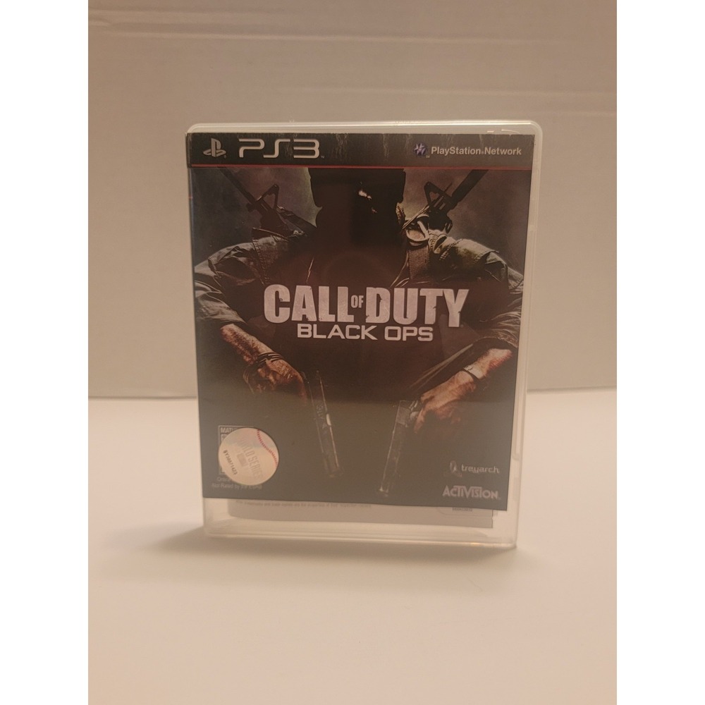Call Of Duty Black Ops PS3 Playstation Game Multiplayer Network COD CODBO